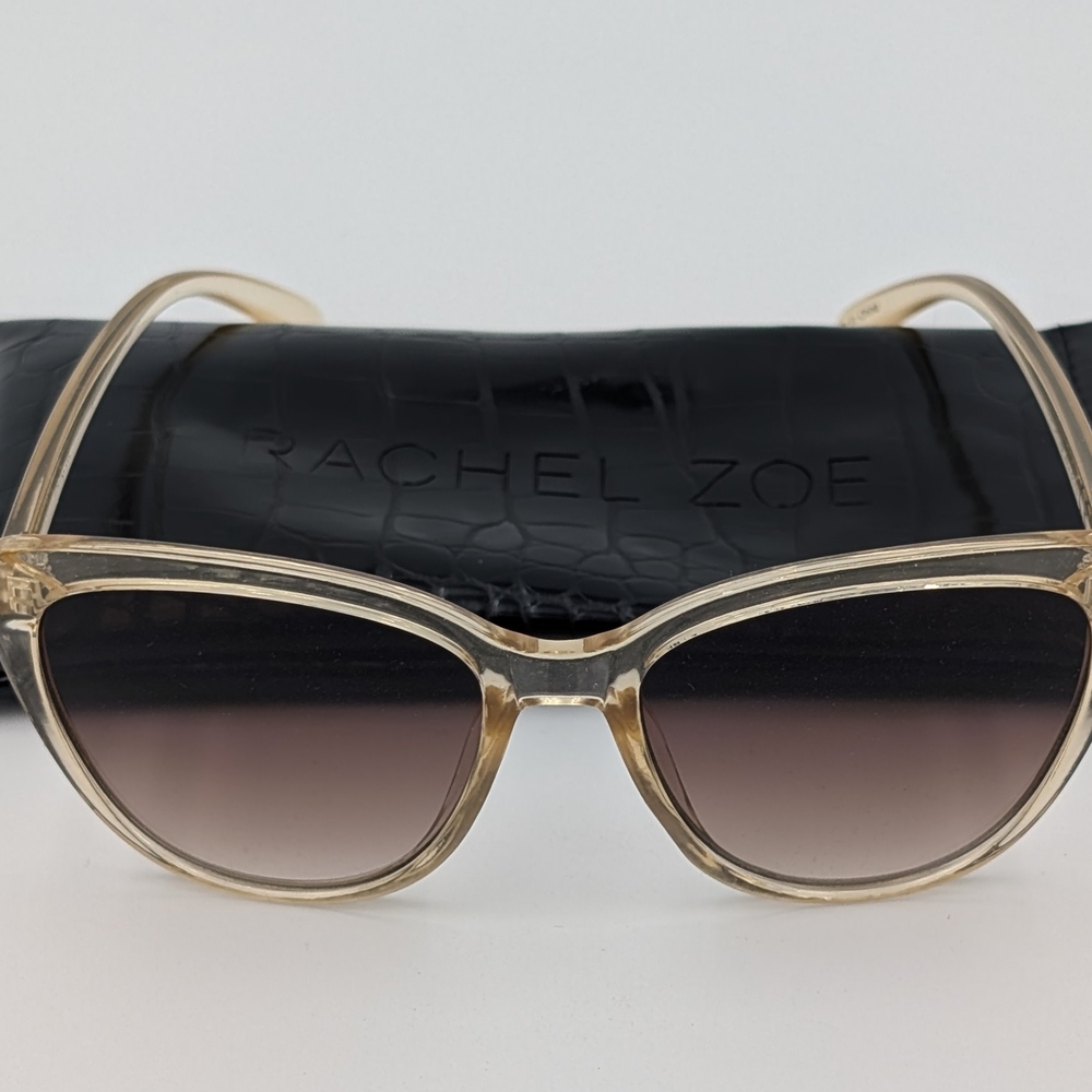 Rachel Zoe Transparent Sunglasses